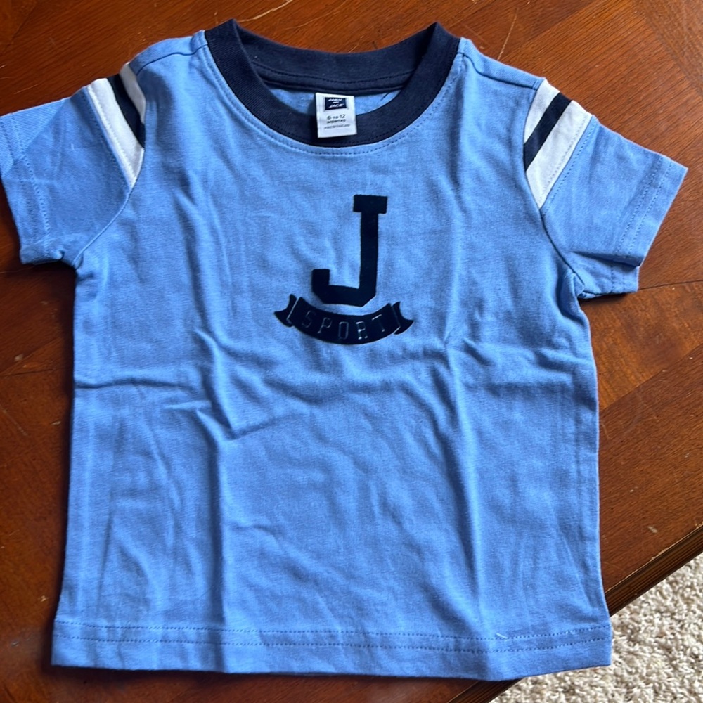 Janie and Jack tshirt. Like new no stains. Size 6-12 mo